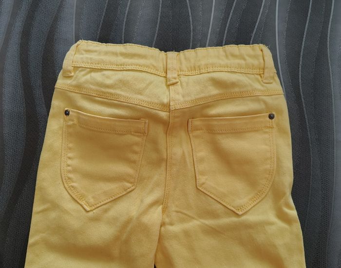 Pantalon fille jaune - photo numéro 2