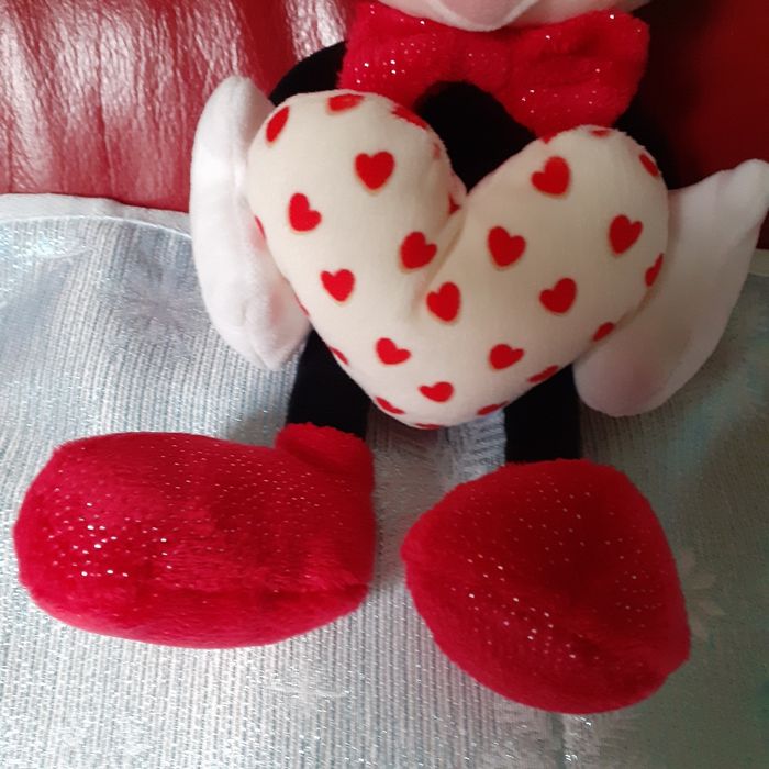 Peluche Mickey avec noeud papillon - photo numéro 3