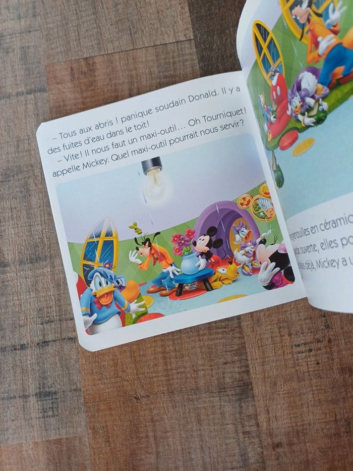 Livre Disney mon histoire du soir la maison de mickey une journée pluvieuse - photo numéro 3