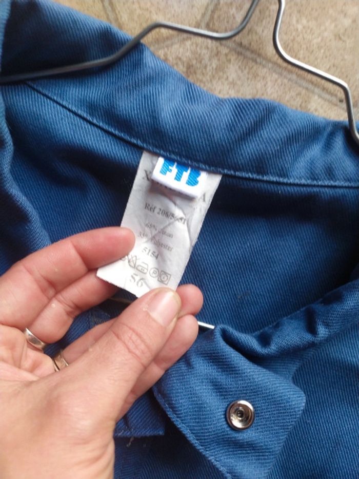 Veste de chantier vintage 56 et 58 - photo numéro 3
