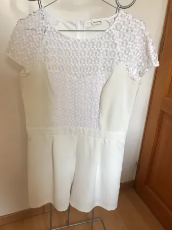 Combi short blanche