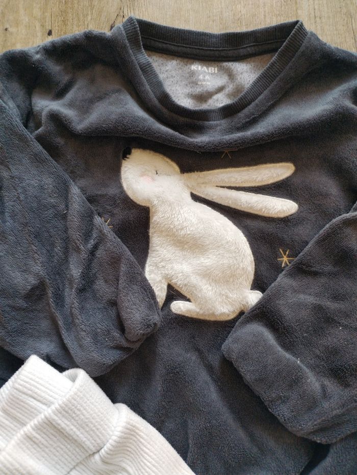 Lot de 2 pyjamas hiver 4 ans - photo numéro 2