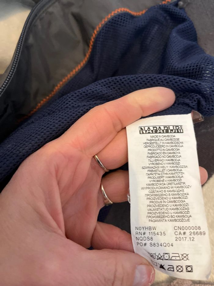 Blouson coupe vent napapijri - photo numéro 9