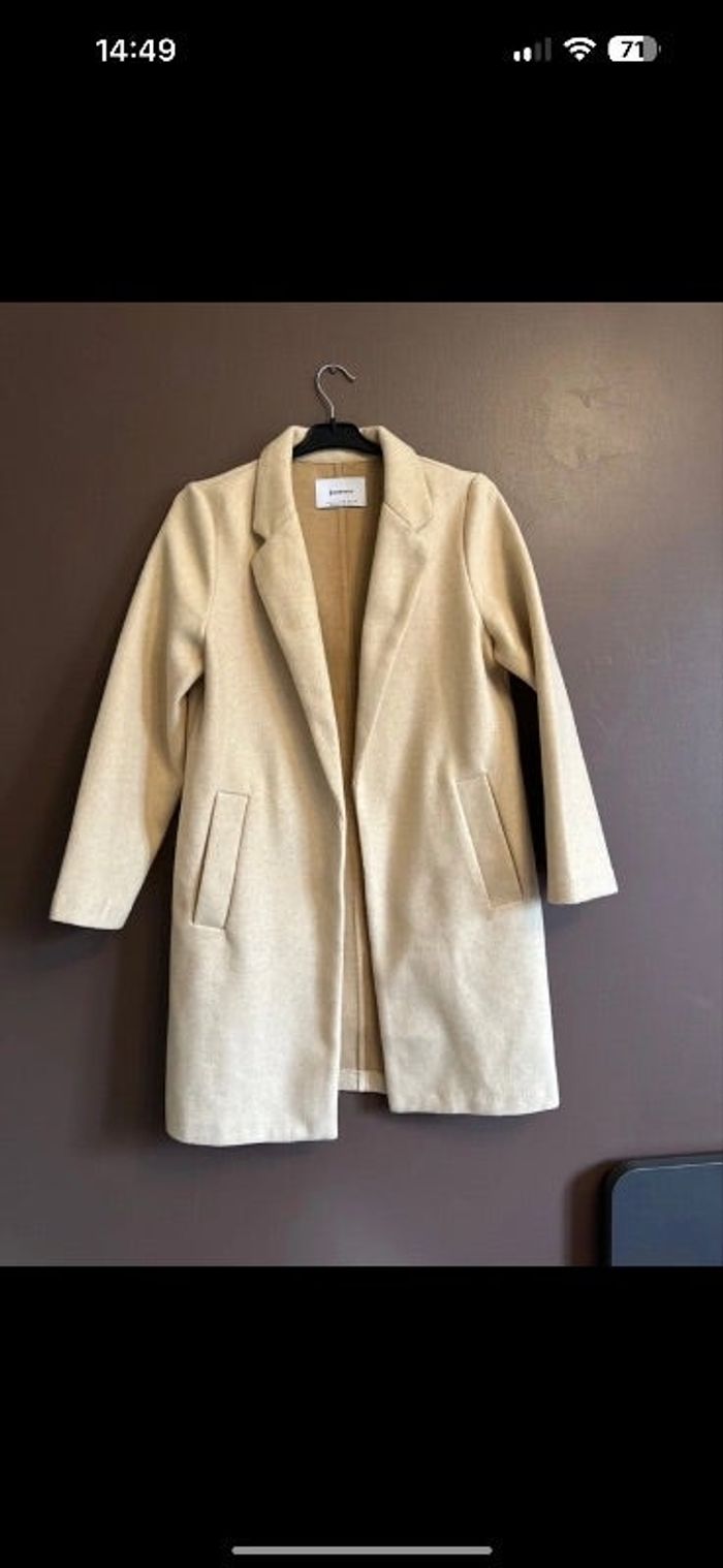 Manteau élégant stradivarius