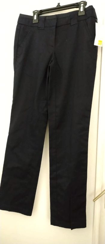 Pantalon fin habillé noir vintage femme xs pimkie