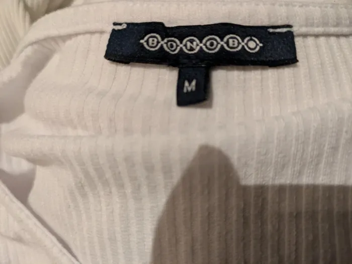 Maillot blanc bonobo - photo numéro 5