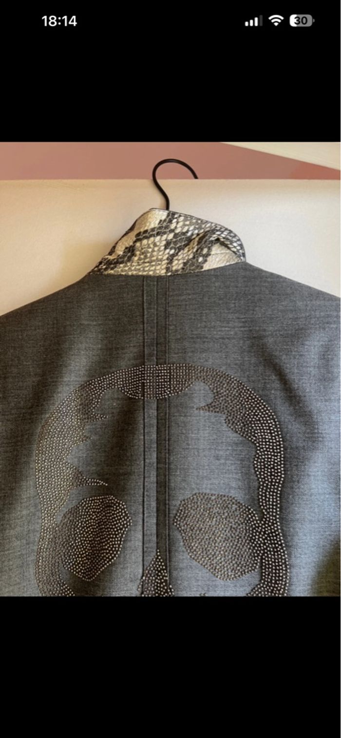 Veste tête de mort Zadig et Voltaire T38 Tbe - photo numéro 7