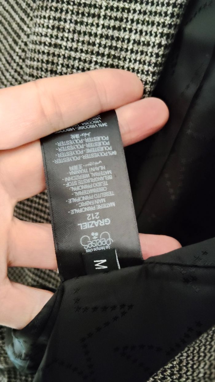 Veste blazer pied de poule le temps des cerises - photo numéro 7