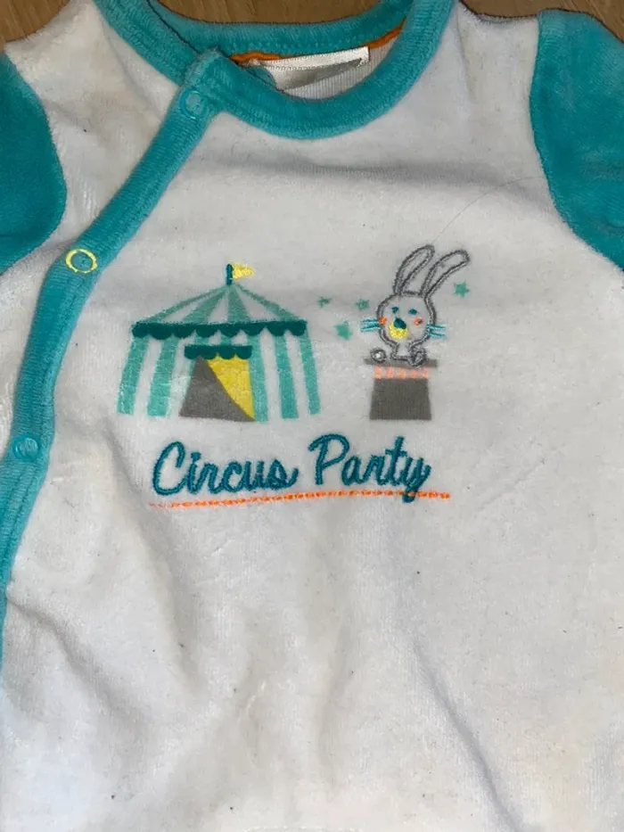 Pyjama “Circus Party” Orchestra - Taille Naissance - photo numéro 3