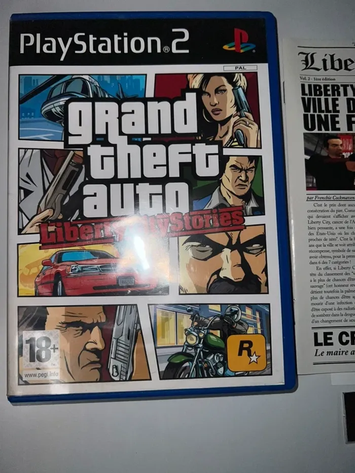 GTA Liberty City Stories - Jeu PS2 Sans Carte Version Française Sony PAL - photo numéro 2