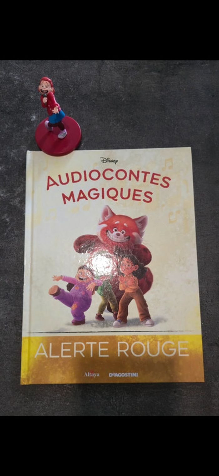 Livre et figurine 102 des audiocontes Magiques altaya audio conte audio compte disney