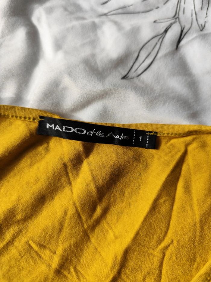T-shirt moutarde Mado et les autres taille 1. #15 - photo numéro 2