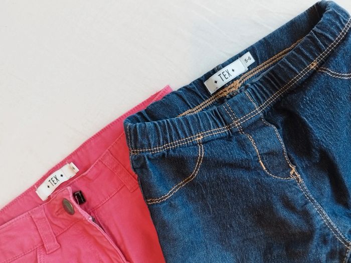 Lot 2 pantalons Tex 5-6 ans - photo numéro 6