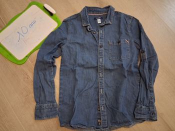 chemises manches longues 10 ans