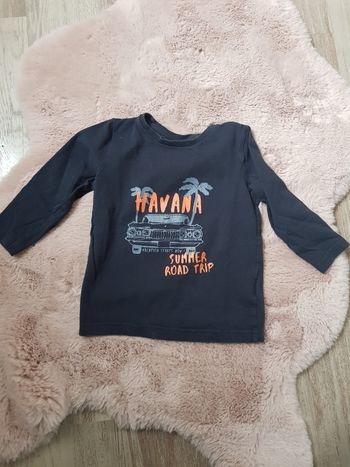 Haut manches longues garçon 3 ans