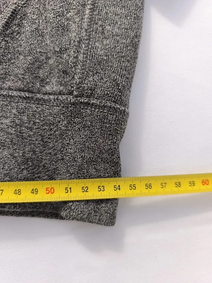 Sweat zippé homme taille XL Ralph Lauren gris logo noir - photo numéro 12