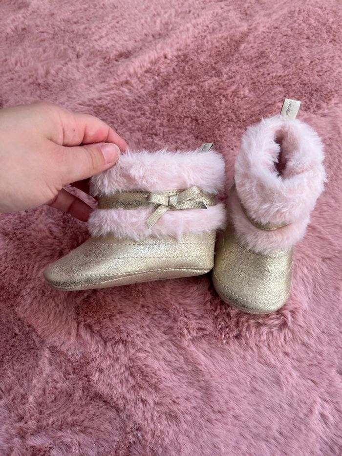 Chaussons hiver fourré bébé fille Ikks - photo numéro 2