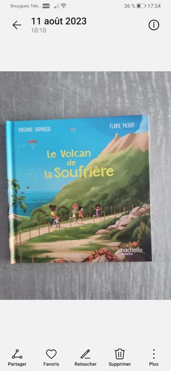 Livre macdo le volcan de la soufrière