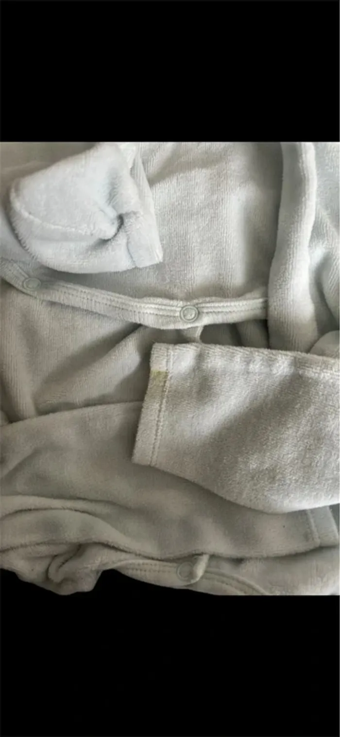 Pyjama bébé 9 mois « New One in the Family » - photo numéro 2