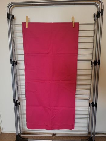 Taie de traversin rose fushia