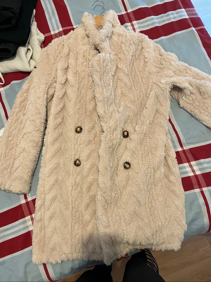 Manteau chaud, fourrure hiver, Femme