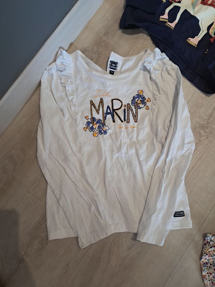 Lot de 14 t-shirts manches longues neufs 6ans - photo numéro 2
