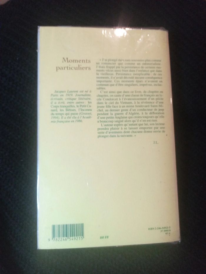 Jacques Laurent - Moments particuliers - photo numéro 2