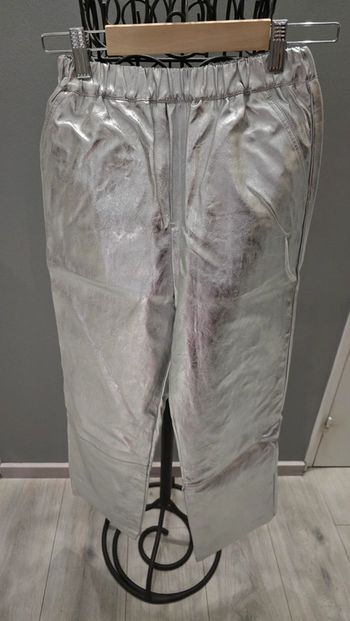 Pantalon Zara Argenté