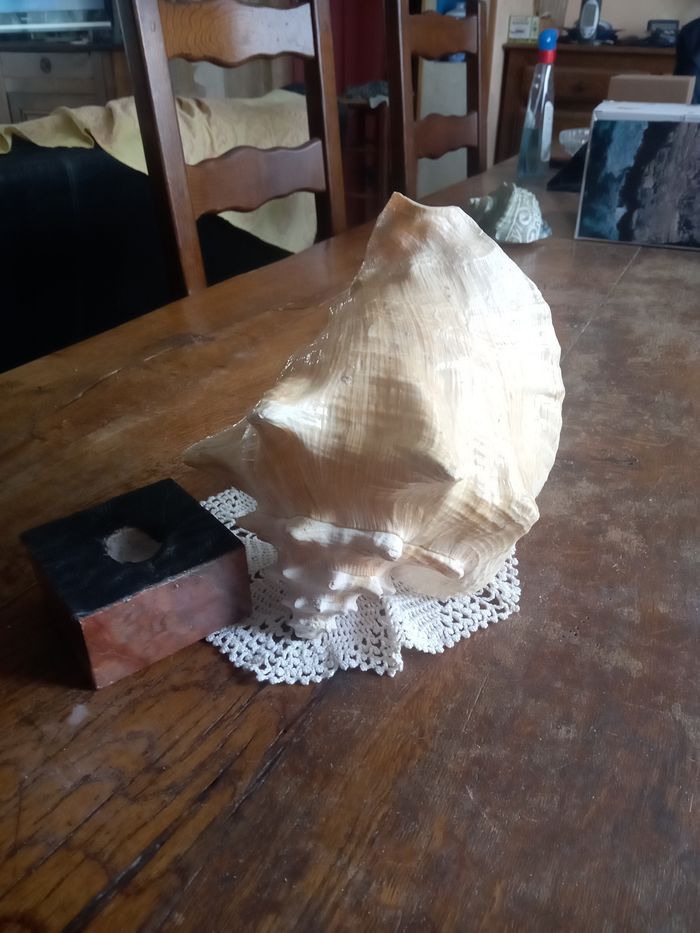 Piece décorative sur petit socle en marbre - photo numéro 4