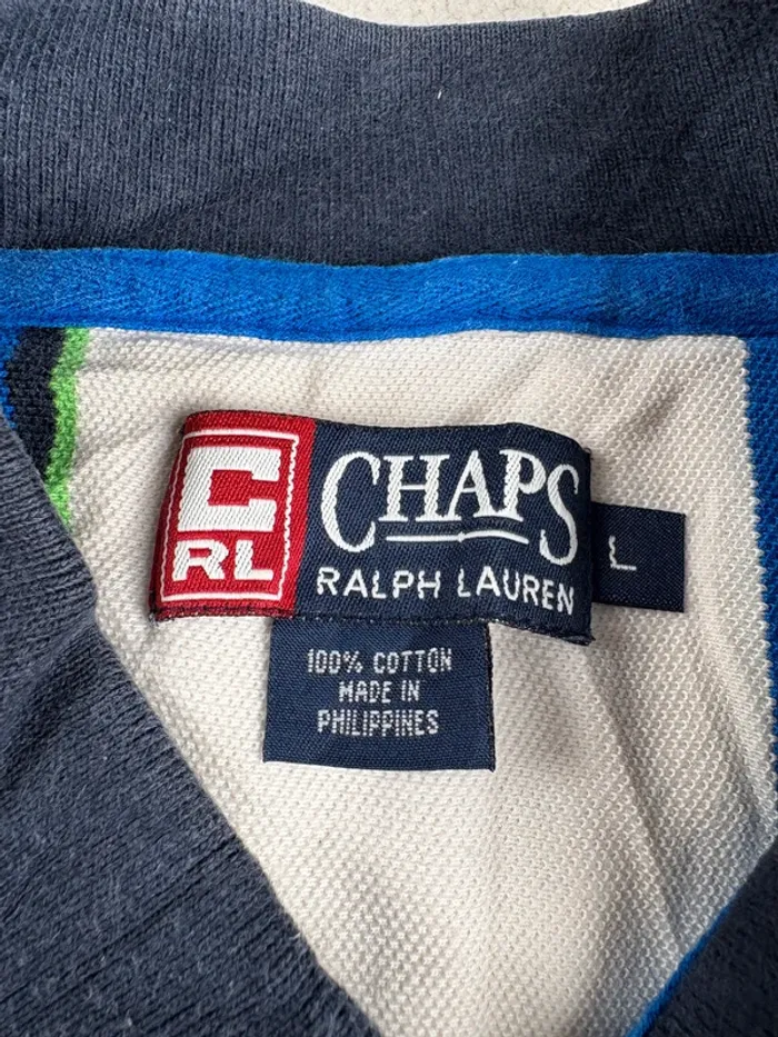Polo Chaps Ralph Lauren | Multicolore | Taille L - photo numéro 5