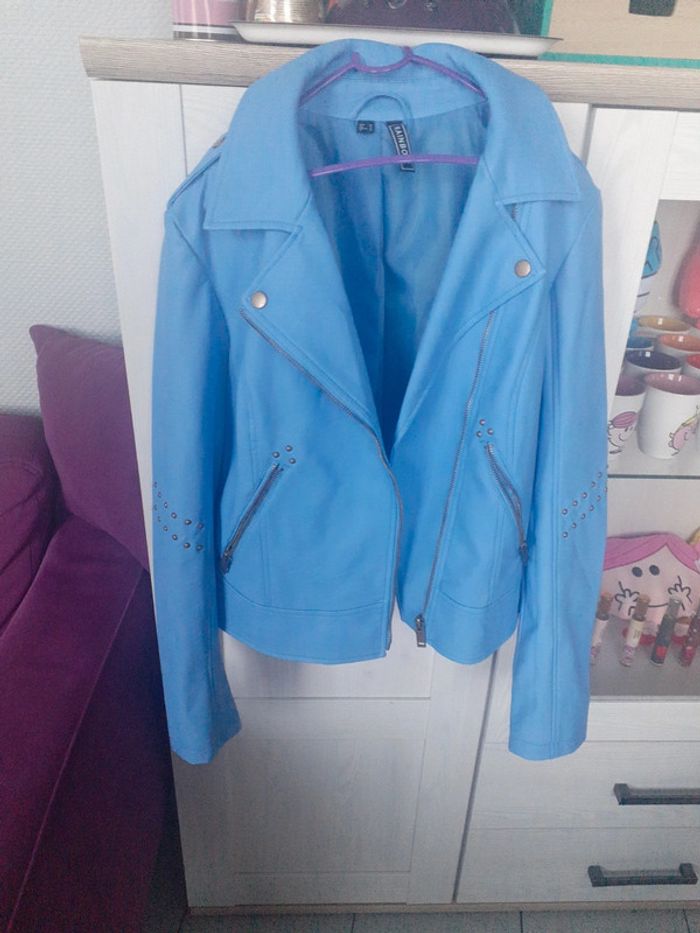 Veste simili cuire