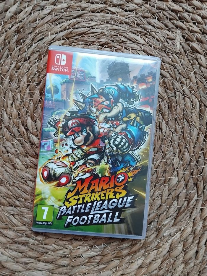 Jeu Mario strikers,battle league foot,Nintendo switch
