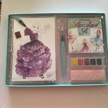 Loisirs créatifs Top Model watercolour set