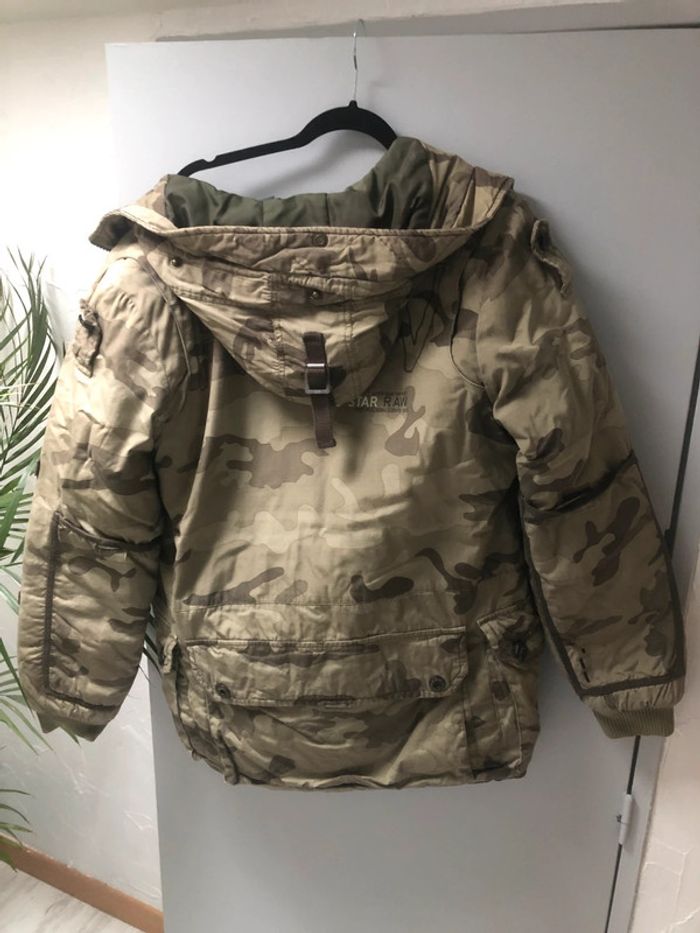 Manteau homme taille L Gstar motif armée - photo numéro 2