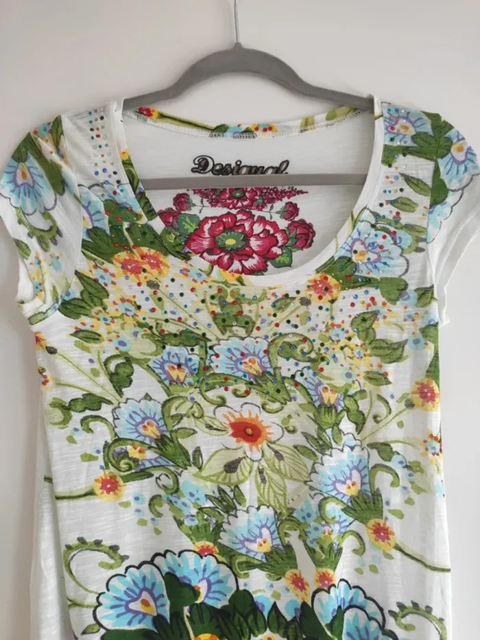 Robe tunique strass Desigual - Drop en soleil - photo numéro 6