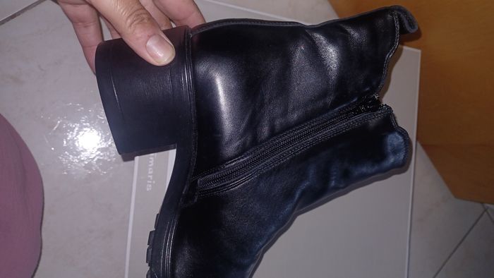 Bottine femme tamaris neuf 41 noir jamais porter - photo numéro 7