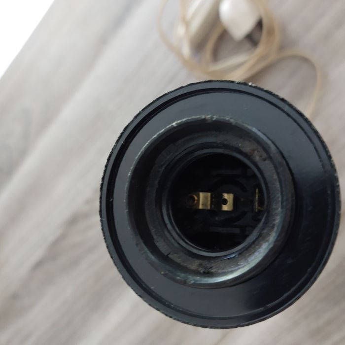 Pied lampe baroque onyx blanc - photo numéro 4