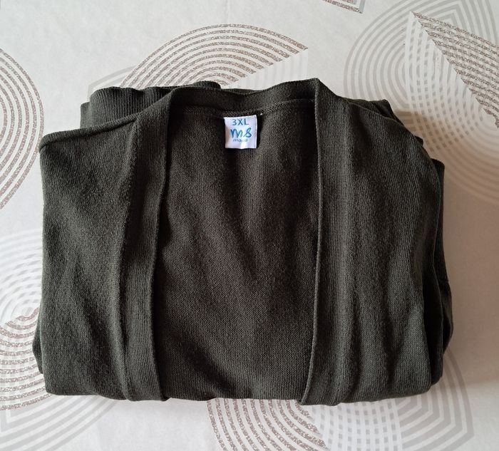 Cardigan long pour femme taille 3XL - photo numéro 9