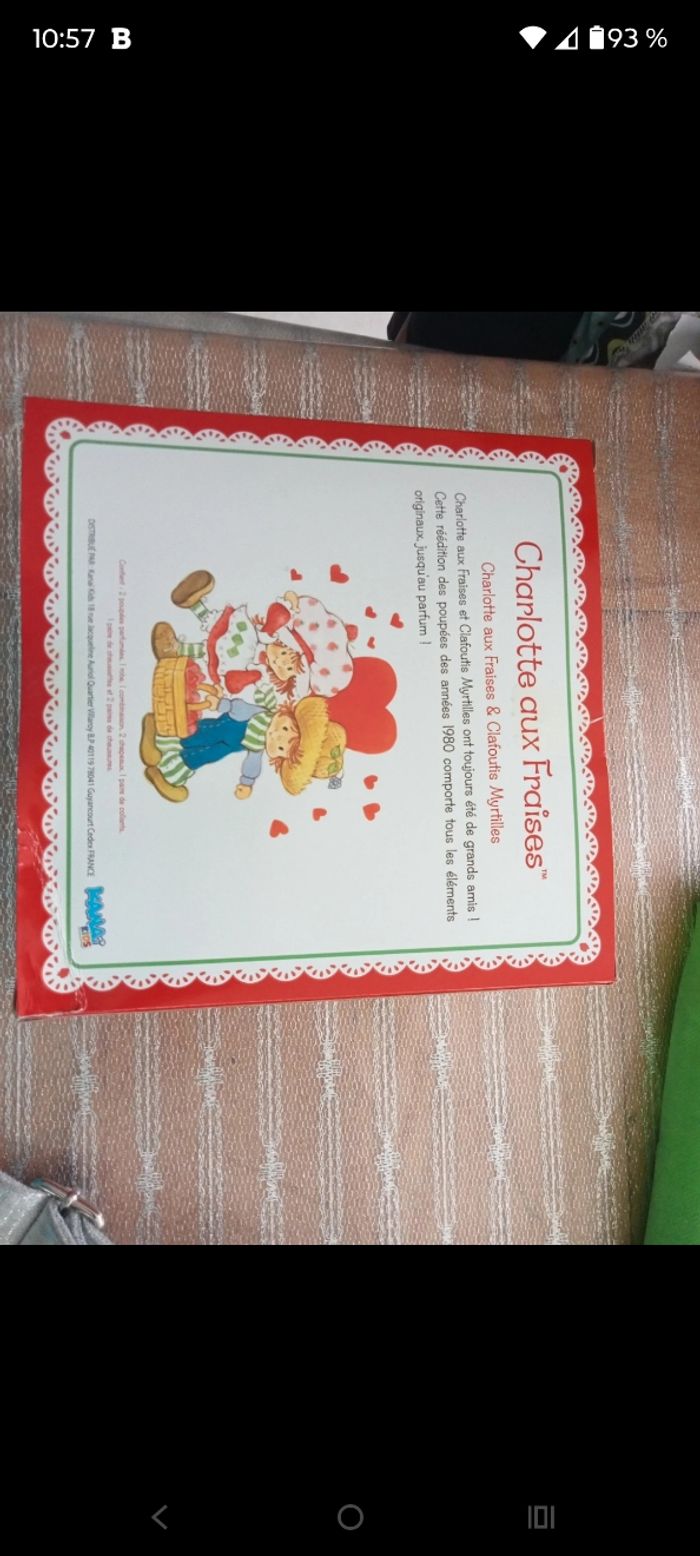 Figurines poupées Charlotte aux fraises - photo numéro 5