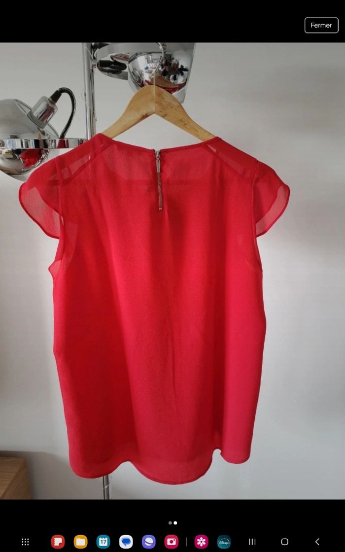 Blouse rouge - photo numéro 2
