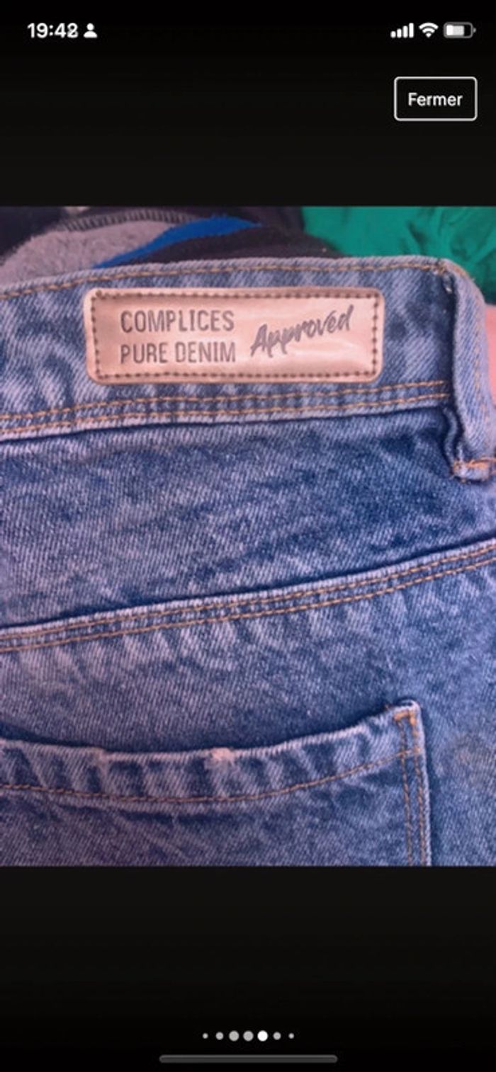 Short en jean été - photo numéro 5