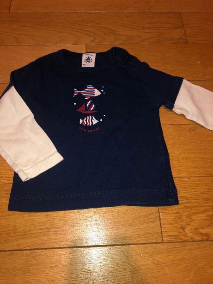 Haut petit bateau 12 mois