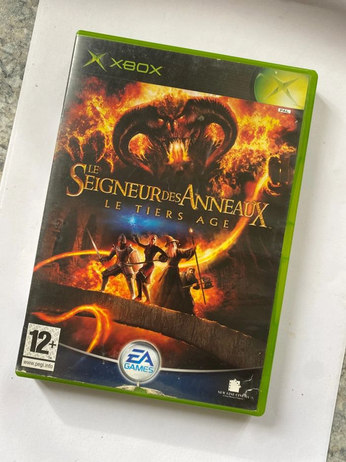 le seigneur des anneaux le tier age xbox - photo numéro 1