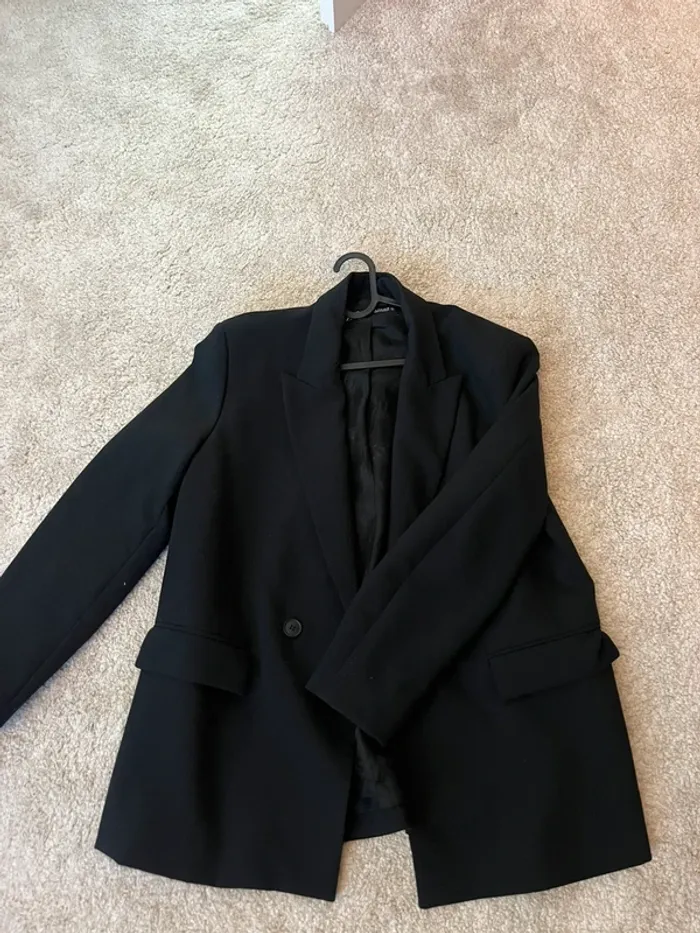 Veste noire pour femme