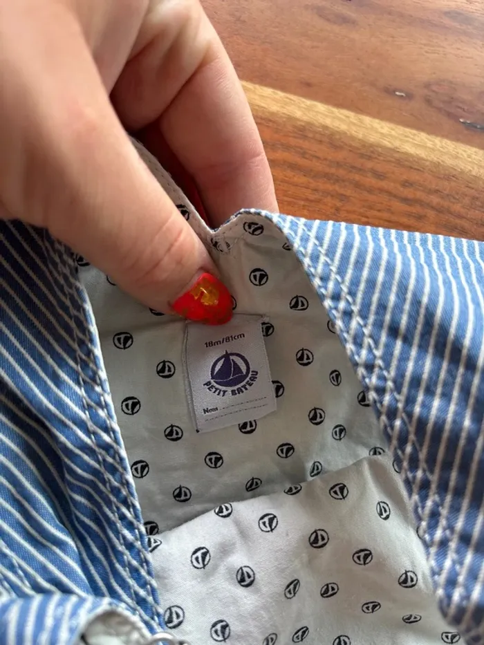 Salopette petit bateau - photo numéro 5