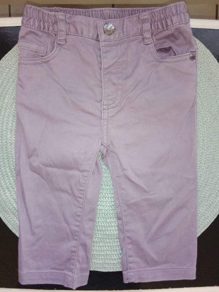 Jean fille 12 mois 74 cm