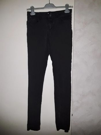 jeans slim élasthane noir jennyfer taille 38/40