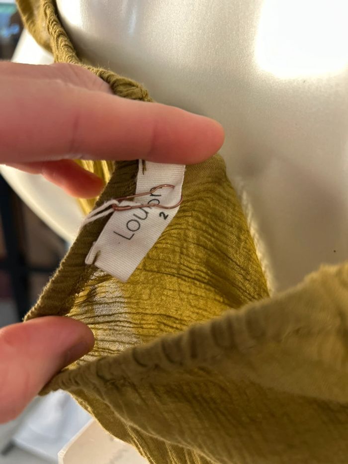 Robe longue verte Louizon T2 / M neuve - photo numéro 9