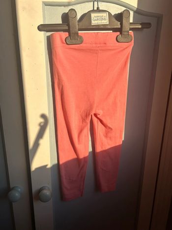 Legging fuschia, baby club , 9-12 mois
