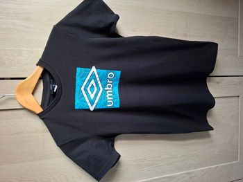 Tee-shirt Umbro Noir, Taille 162 (13-14 ans)